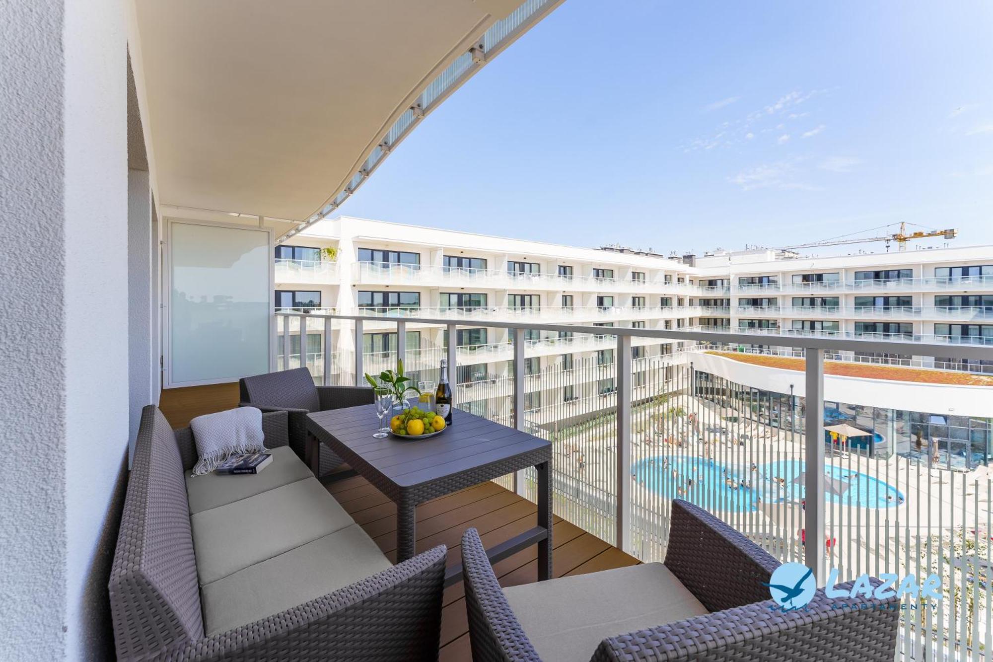 Lazar Apartamenty Polanki Aqua Kolobrzeg Bagian luar foto