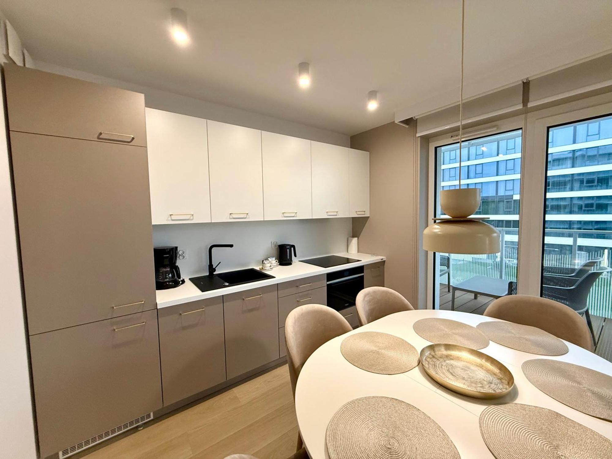 Lazar Apartamenty Polanki Aqua Kolobrzeg Bagian luar foto